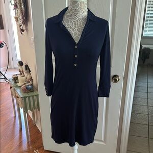 Navy Blue Women's Dress